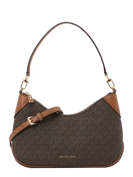 MICHAEL Michael Kors Geantă de umăr / coniac / negru maro