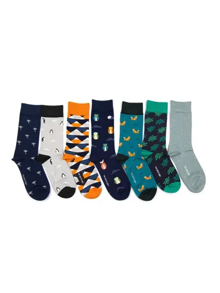 The Arctic Bay Nogavice DISCOVERY PACK EDITION 7 Unisex mešane barve
