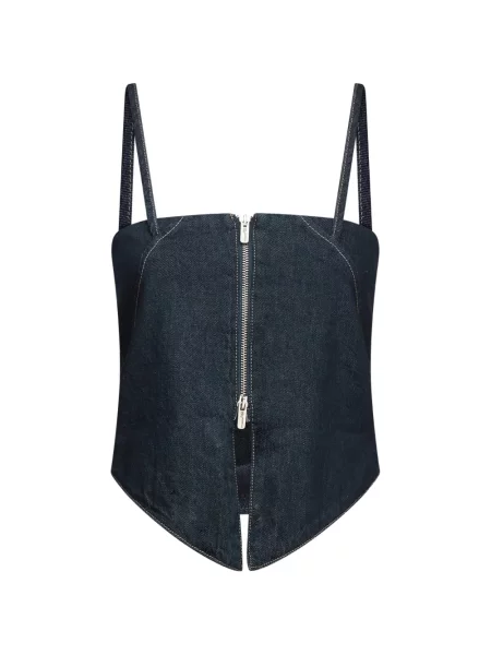 Top Karl Lagerfeld Jeans niebieski