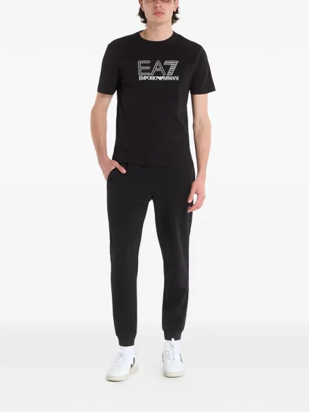 Μπλούζα Ea7 Emporio Armani με σχέδιο μαύρο