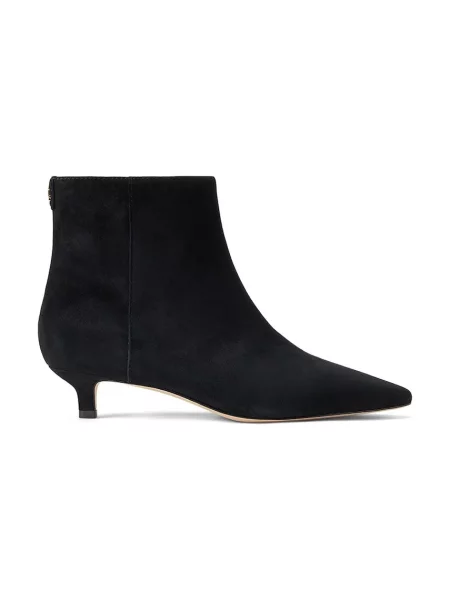 Lauren Ralph Lauren botine pentru femei din piele întoarsă Frncsa Bt Hl negru