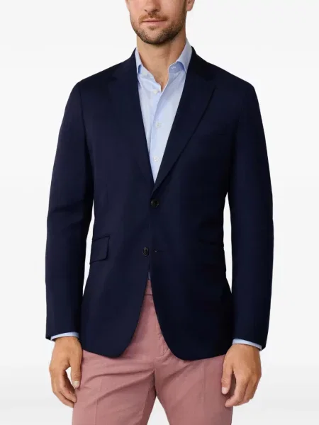 Sacou Hackett London de lână albastru
