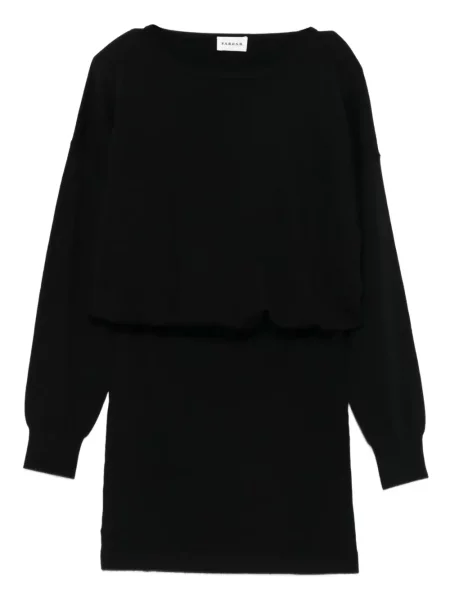 Rochie maxi P.a.r.o.s.h. lungă de costum negru