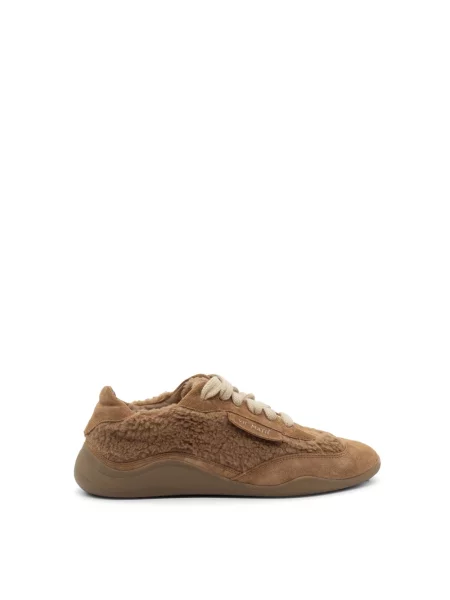 Sneakersy Vic Matie zamszowe brązowe
