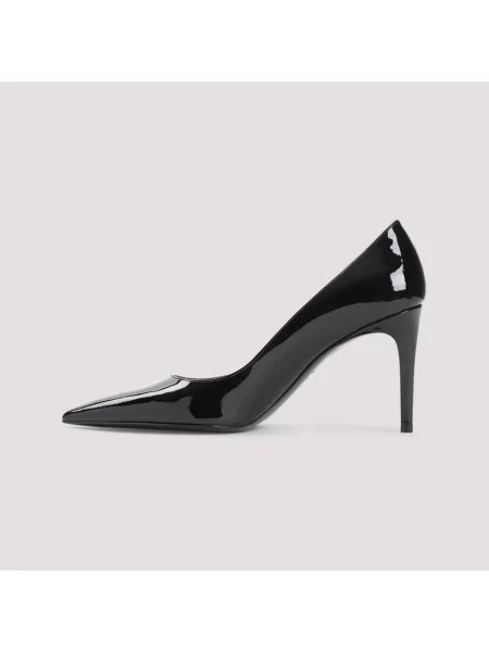 Lakierowana czółenka Stuart Weitzman czarna