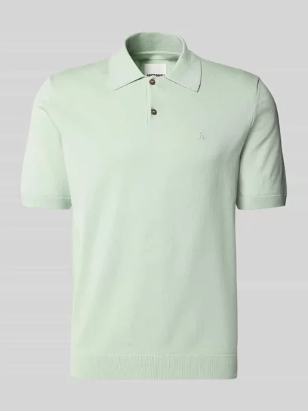 Koszulka polo o kroju slim fit z czystej bawełny ekologicznej Armedangels