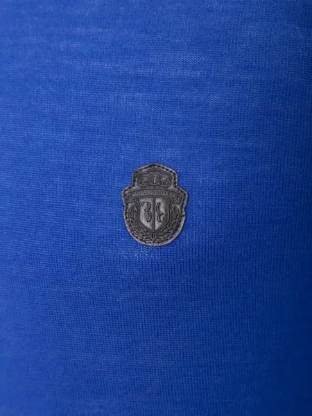 Hosszú pólóing Billionaire autogrammal kék