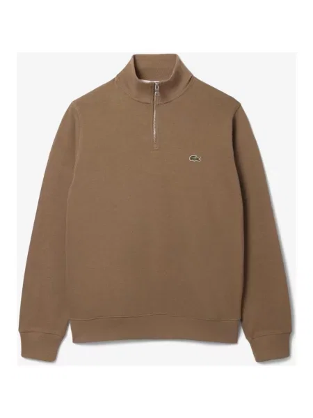 Bluza Lacoste Viennois High jasnobrązowy XS brązowa