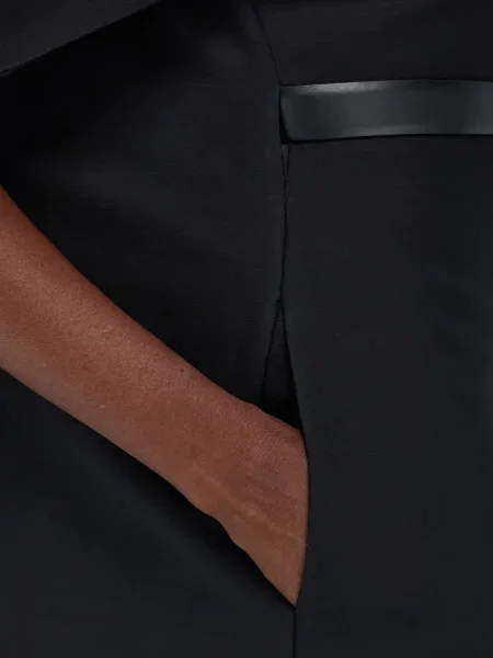 Rochie midi Ferragamo până la genunchi de costum negru