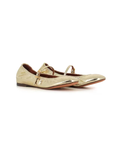 Balerinki Lanvin żółte