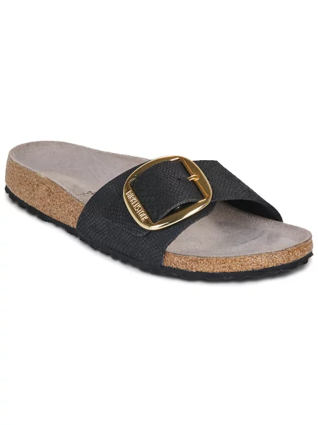 Natikači Birkenstock z zaponko črna
