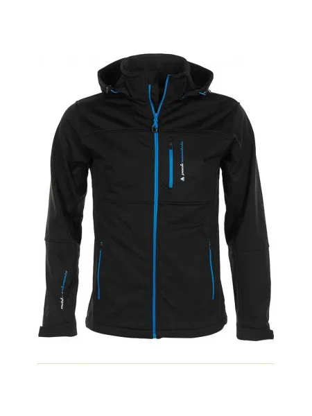 Geacă Peak Mountain softshell negru