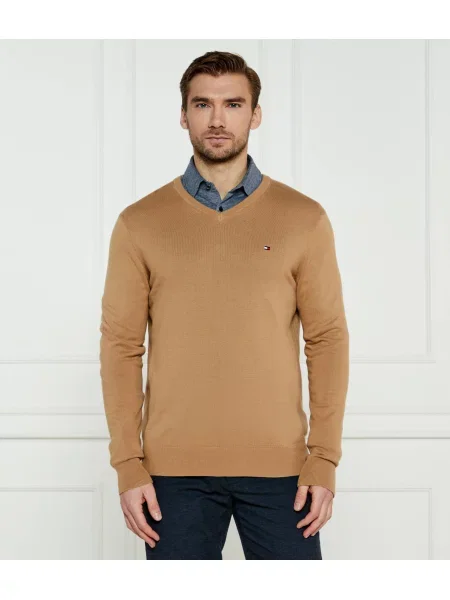 Tommy Hilfiger Pulover maro