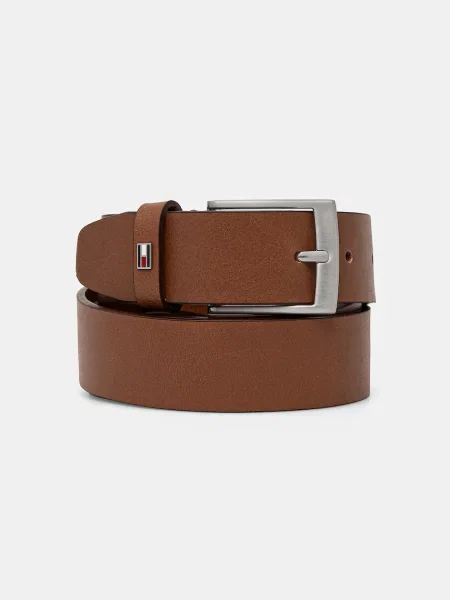 Tommy Hilfiger curea pentru bărbați din piele maro