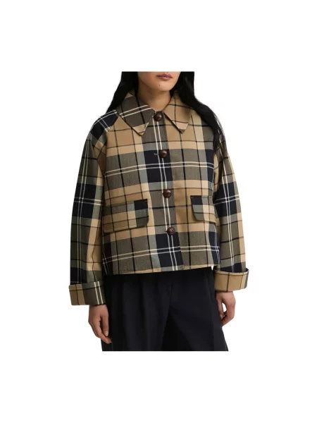 Barbour Marynarka Delilah beige beżowa