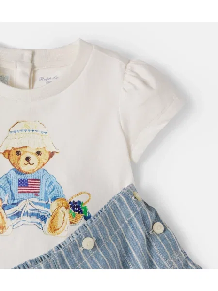 Τοπ Polo Ralph Lauren λευκό