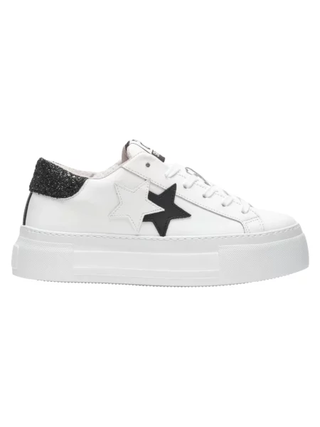 Sneakersy 2star białe