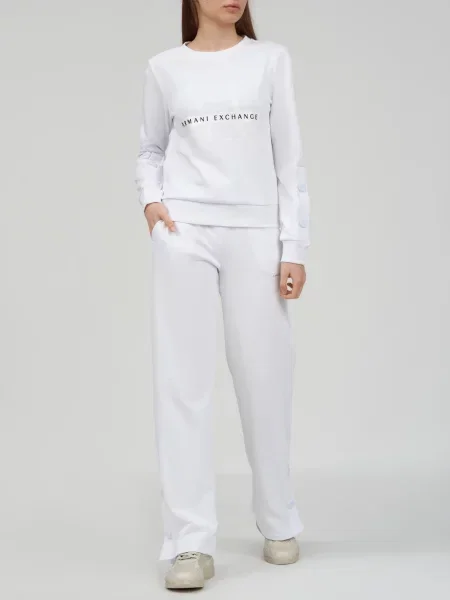 Спортивные штаны Armani Exchange белые