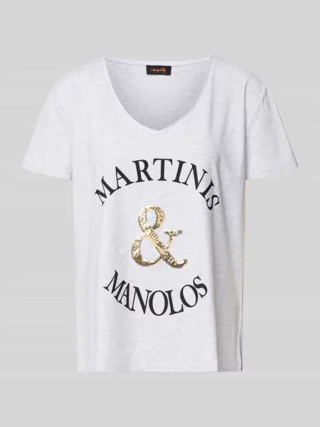 T-shirt z nadrukiem etykiety Miss Goodlife