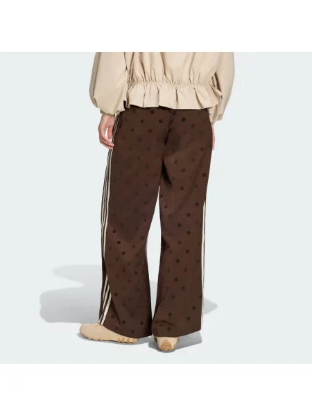 KALHOTY SATIN POLKA DOTS WIDE LEG