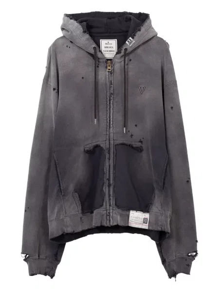 Hanorac cu glugă Maison Mihara Yasuhiro negru