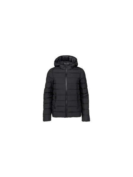 Geacă Champion Authentic Athletic Apparel cu glugă negru