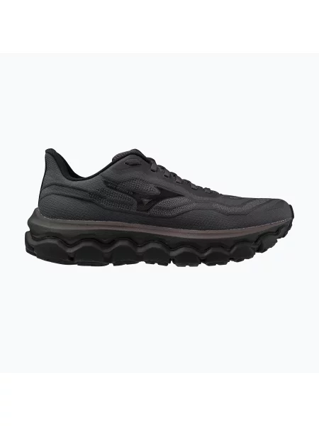 Încălțăminte de alergare pentru bărbați Mizuno Wave Horizon 9 blackened pearl/black/peppercorn negru