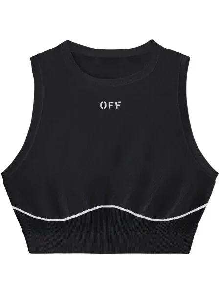 Top Off-white biały