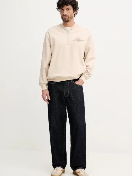 Tommy Hilfiger bluza gładka beżowy