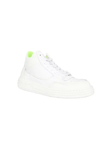 Sneakersy Msgm skórzane białe