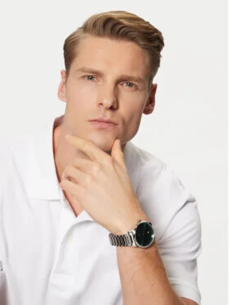 BOSS Hodinky Dean Stříbrná