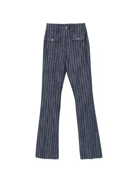 Pantaloni Dondup evazate albastru
