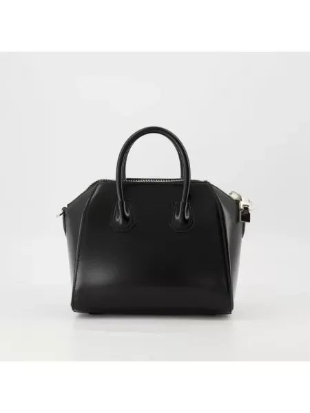 Mała mały torebka skórzana Givenchy Antigona elegancka czarna