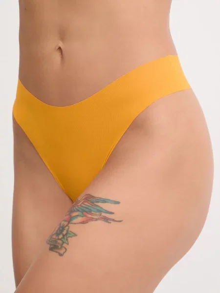 Chantelle tanga oranžové