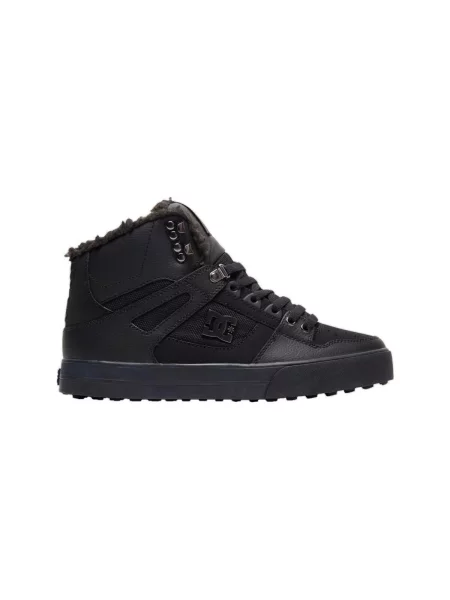 Sneakerși Dc Shoes din nubuc negru