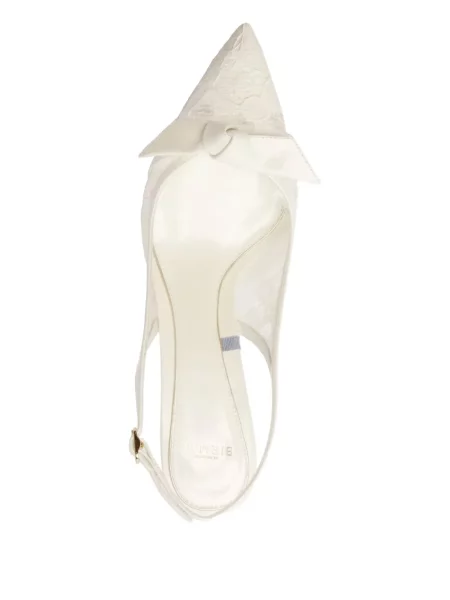 Pantofi cu toc Alexandre Birman alb