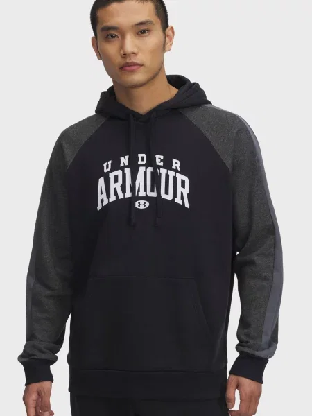 Спортивная кофта Under Armour с капюшоном черная
