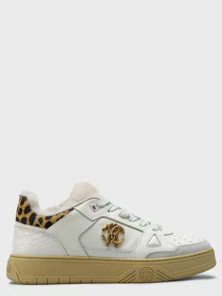 Кеды Roberto Cavalli белые