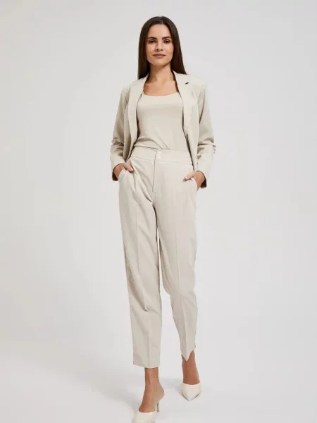 Pantaloni Moodo bej