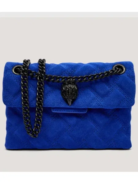 Geanta de piele Kurt Geiger din piele albastru