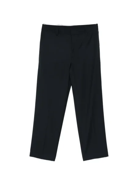 Pantaloni Emporio Armani de lână negru