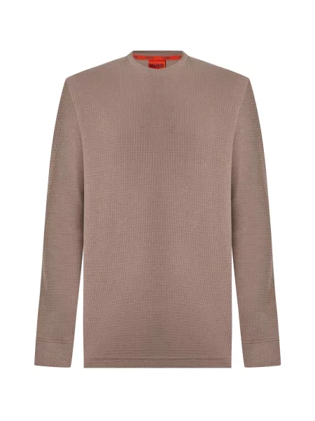 HUGO Tricou Austin mokka maro