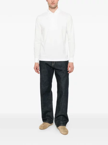Tricou polo Outfit alb
