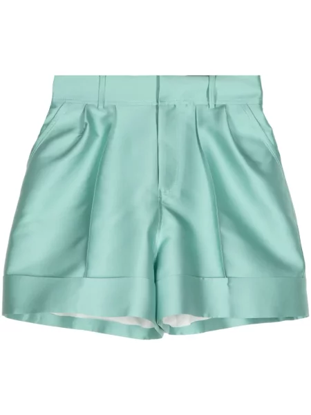 Pantaloni scurți Dice Kayek din satin verde
