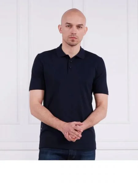 BOSS BLACK Tenisz póló Parlay fekete