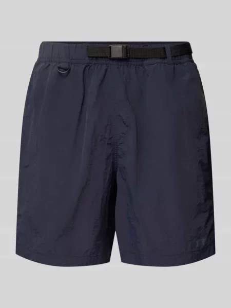 Szorty o kroju regular fit z model ‘Choi’ Woodbird granatowe