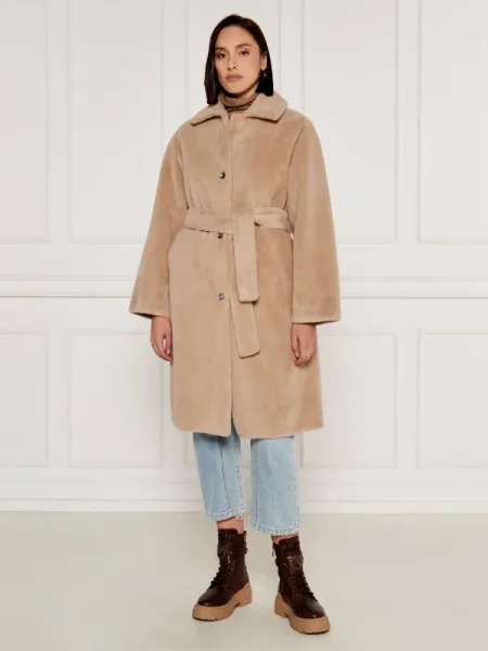 Haină de mazăre Pinko bej