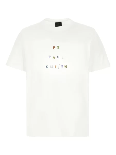 Tricou Paul Smith cu imagine alb