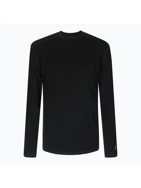 Tricou termic cu mânecă lungă pentru bărbați Smartwool Merino Baselayer Crew Boxed bleumarin