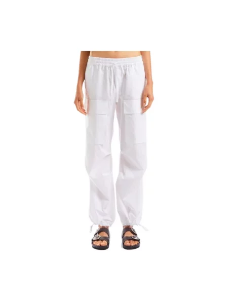 Spodnie cargo Parosh białe